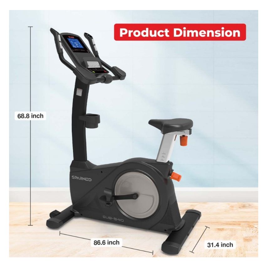 Sparnod Fitness Commercial Upright Bike SUB-540