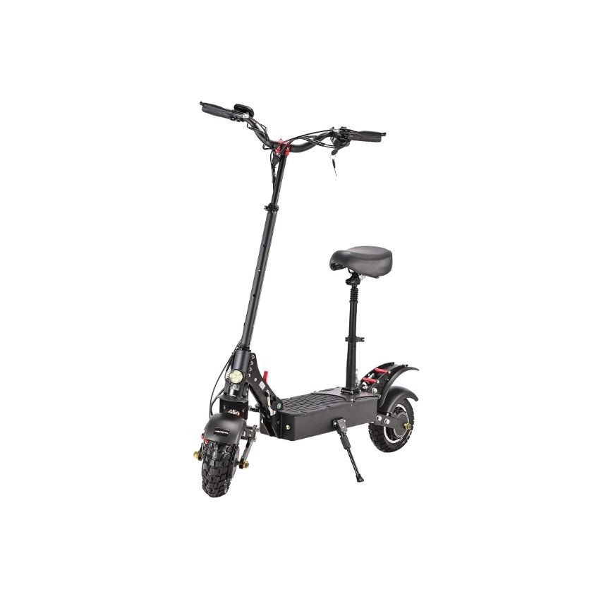 White Siberia Nerpa 3200W Electric Scooter with Seat 