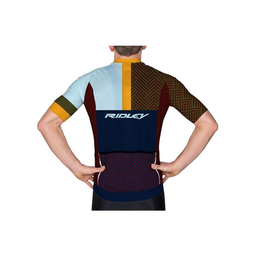 Ridley Men's Jersey Perf R24 Multi Color