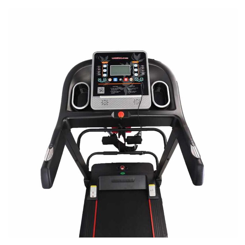 Marshal Fitness Heavy Duty Auto Incline Treadmill with Two Motor Function - 3.5HP - Max User: 120KGs