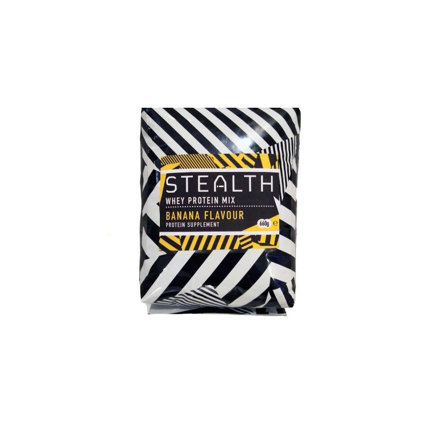 Stealth Whey Protein Supplement Banana 660g