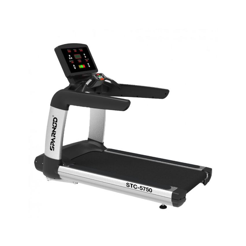 Sparnod Fitness (7 Hp Ac Motor) Alphanumeric Led Display Treadmill