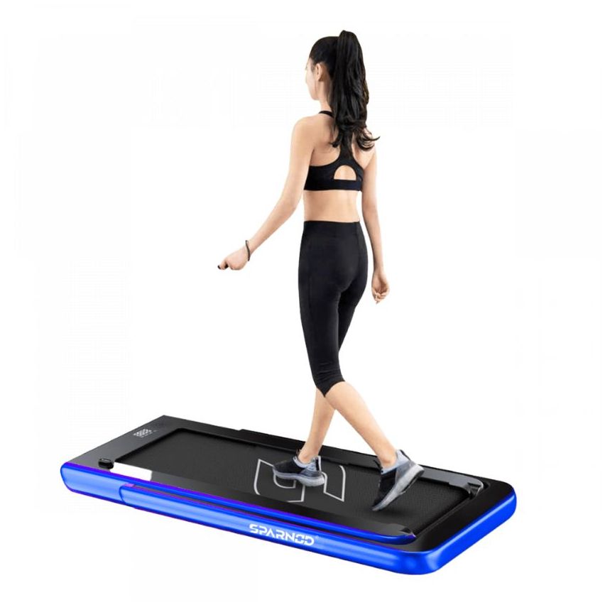 Sparnod Fitness (2.25 Hp Dc Motor) Digital Display, Bluetooth, 2 In 1 Folding Treadmill