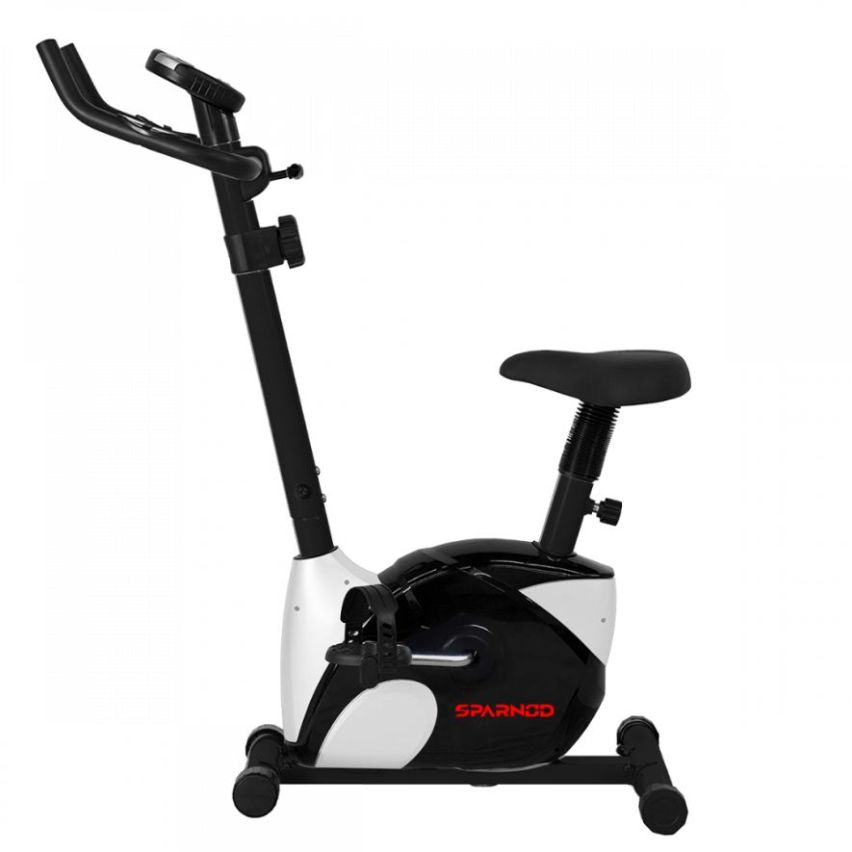 Sparnod Fitness SUB-52 Magnetic Sturdy & Compact Upright Bike / Exercise Bike