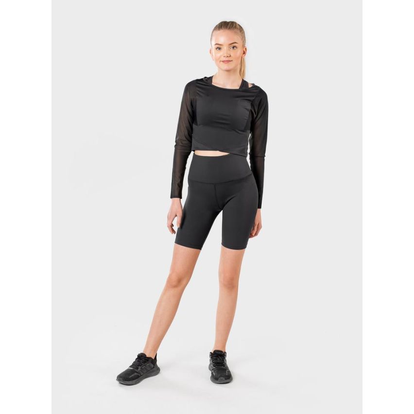 Workout Empire - Power Long Sleeve Cropped Top