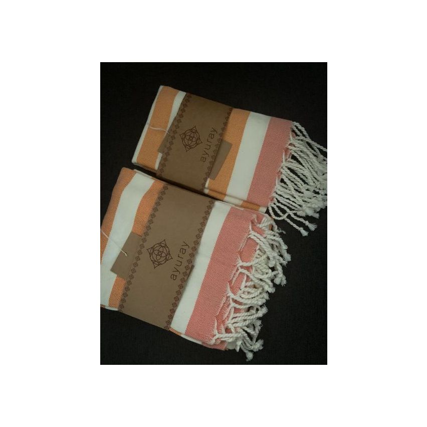 Ayuray Ayurvedic Hand Towels Stripes