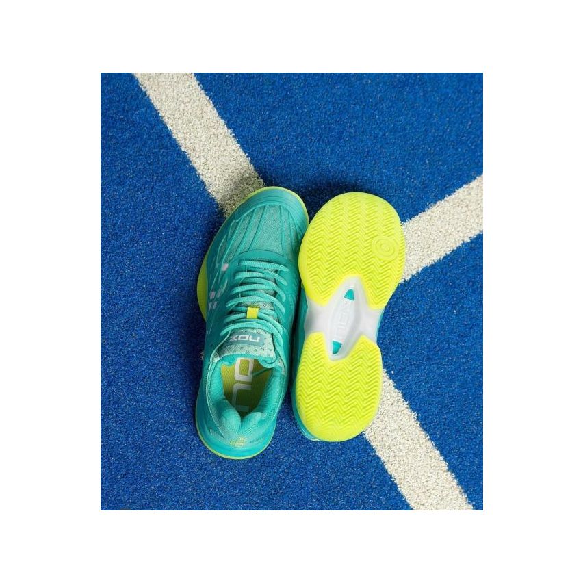 Nox Women Calzado At10 Lux Atlantis Lime Padel Tennis Shoes