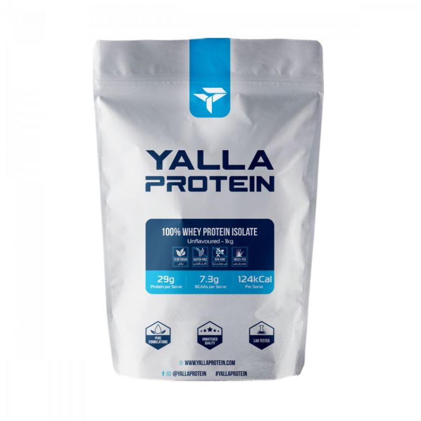 Yalla Protein 100% Whey Isolate 1kg