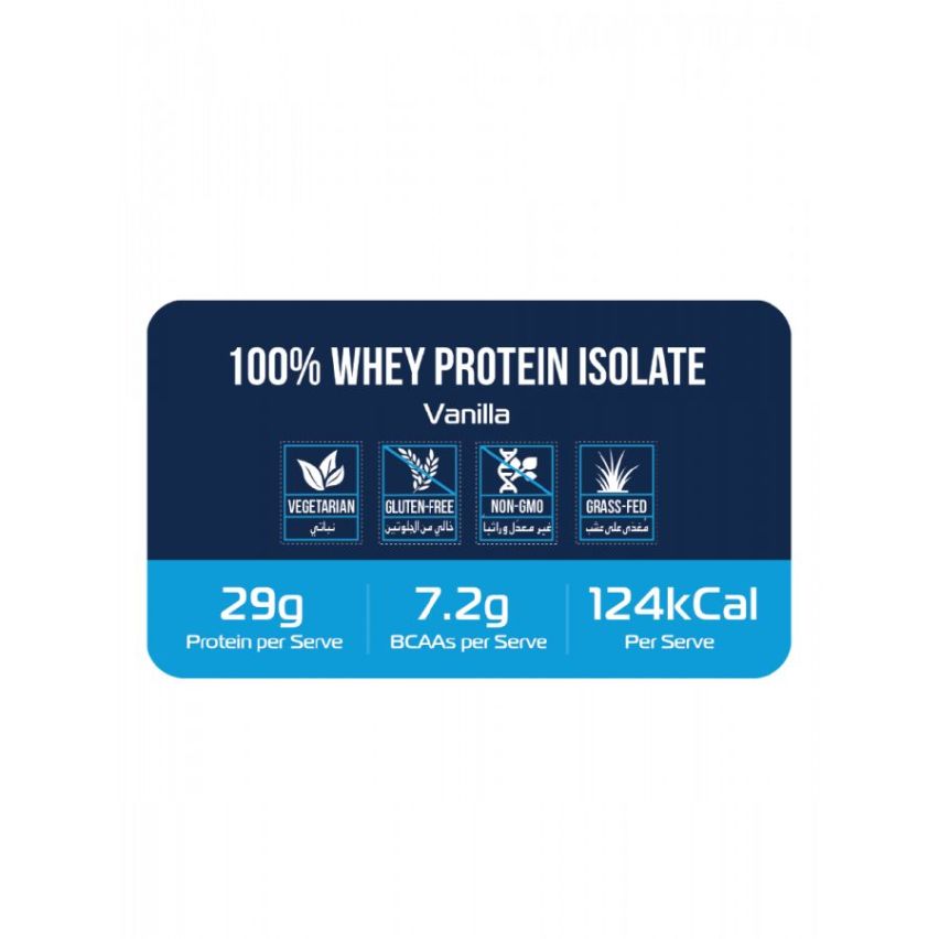 Yalla Protein 100% Whey Isolate 1kg