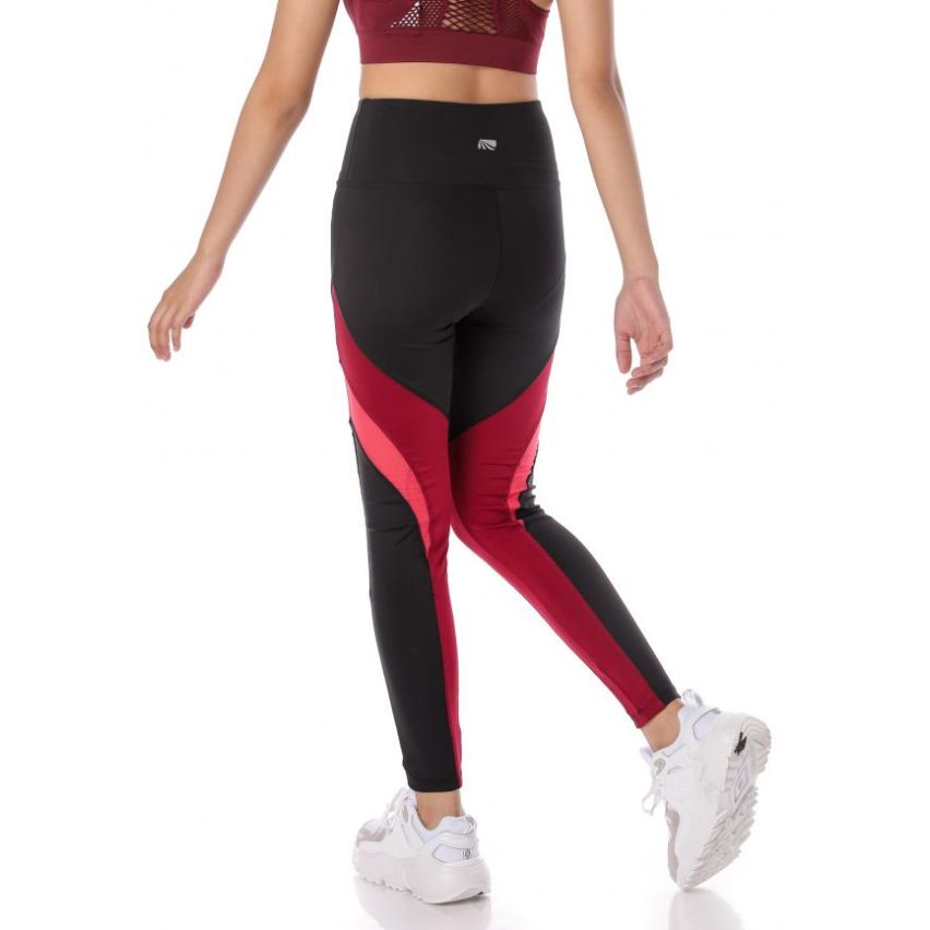 Marika Women's Shayla Legging Black Biking Red