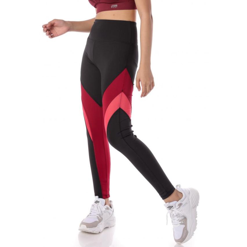 Marika Women's Shayla Legging Black Biking Red