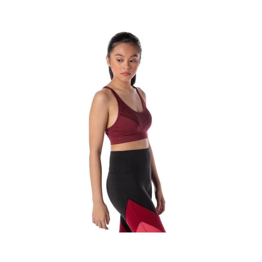 Marika Skylar Sport Bra Tawny Port