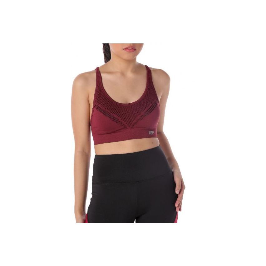 Marika Skylar Sport Bra Tawny Port