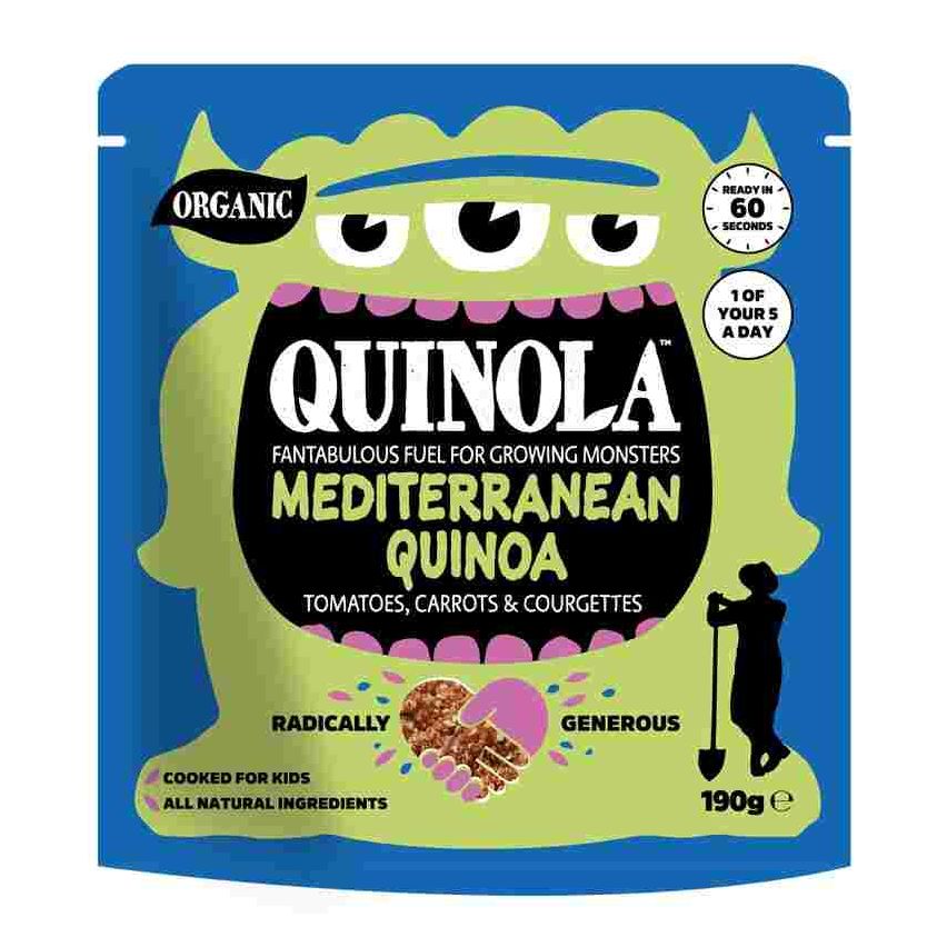 Quinola Mothergrain Organic Mediterranean Quinoa Kids 150g