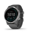 Garmin Vívoactive 4 45mm Shadow Grey With Silver Hardware