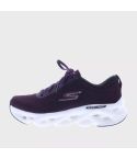 Skechers Go Run Glide Step Hyper Shoes In Burgundi