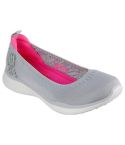 Skechers Women Microburst 2.0 Sports Active Shoes Gray Pink