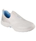 Skechers Women Go Walk 6 Natural/Blue