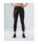 2XU WA4174B-Core Compression 7/8 Tights-BLK/SIL