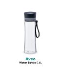 Aladdin Aveo Water Bottle 0.6L New Design Clear & Grey