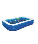 Bestway 3D Pool Undersea Adventure 262x175x51cm