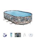 Bestway Poolset Powersteel 610x366x122 cm