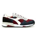 Diadora Heritage Men Trident 90 S Blue night/ Cordovan Suede sneakers, Size Eu 42