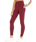 Marika Women's Ivanna Rib Ankle Legging -Heather Rose