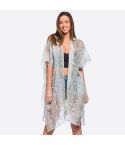 Women's Lightweight Snake Skin Kimono