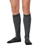 2XU Women Compression Performance Run Titanium/Black Socks