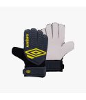 Umbro Junior Classico Goal Keeper Gloves Carbon / Golden Kiwi / Black