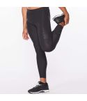 2XU Men's Core Compression Tights Pants -Black Neoprene 