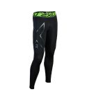 2XU Men's Refresh Recovery Compression Tights Pants -Black Neoprene