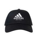 Adidas Ball Cap with Adidas Stack Log Boxing - Black/White