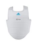 Adidas WKF Body Protector - White w/ Logo