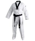 Adidas Adi Club Taekwondo Uniform WT Logo - White/Black