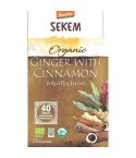 Sekem Organic Ginger With Cinnamon Tea 25 Envelopes