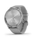 Garmin Vívomove 3 44mm Silver Stainless Steel Bezel with Powder Grey Case and Silicone Band