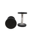 Round Rubber Dumbbell 1-Pair