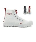 Palladium Pampa Hi Dare French Star White Shoes