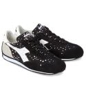 Diadora Heritage Women Equipe Dots black and white Sneakers, Size 40