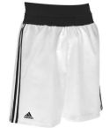 Adidas Men's Amateur Boxing Short - White/Black