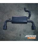 Jeepers Black Exhaust system for Jeep Wrangler JK