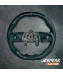 Jeepers JL CARBON FIBRE STEERING WHEEL ORANGE