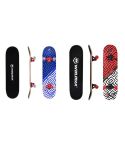 WinMax Skateboard, Beginners and Adults, 9 Ply Double Deck, 50 x 36 mm PU Wheel Maze 