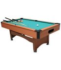 Marshal Fitness Billiard Pool Table - Green