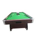 Marshal Fitness Billiard Table, Pool Table Green With Ball Collection System 7Ft