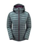 Montane  Women's FEM Featherlight Down Jacket-Stratus Grey