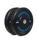 Dawson Sports Rubber Bumper Plates  (w/ upturned ring) - 20kg