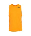 Nike's Men Dri Fit Breathe Tank Top Orange, Size L